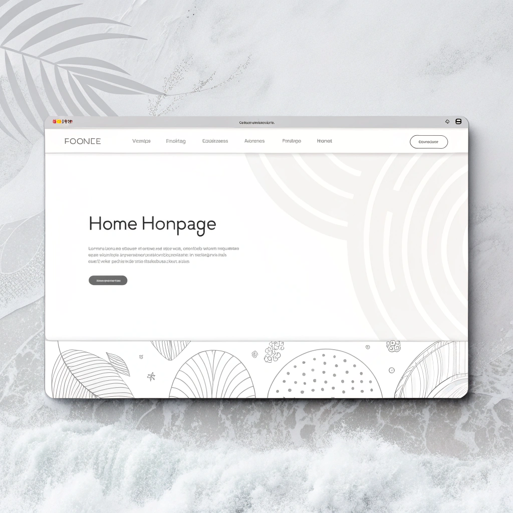 Create a minimalist and modern website layout featuring a blank homepage design. The background should have a soft, neutral tone that harmonizes with a light gray color palette. Include abstract shapes or patterns that evoke a sense of openness and simplicity, emphasizing the concept of a fresh start for users looking to build their own websites. Avoid any human figures or specific content elements, focusing solely on the potential of a blank canvas for creativity.
Do not include any text, writing, numbers, letters, symbols, logos, or anything that looks like text. The image must be completely free of typographic elements or text-like decorations.